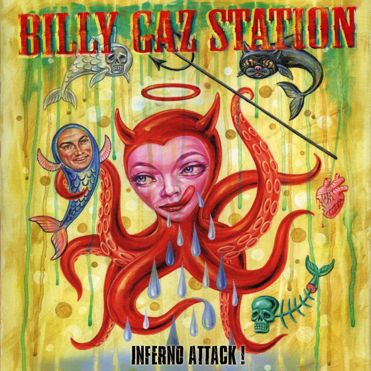 BILLY GAZ STATION "Inferno Attack!" CD