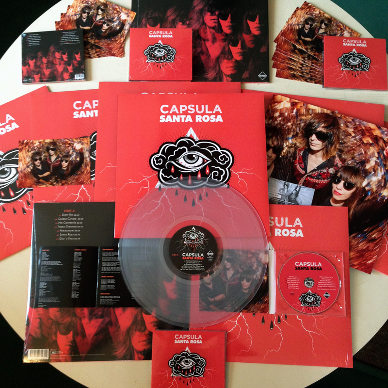 CAPSULA "Santa Rosa" CD (DIGIPAK) CAPSULA "Santa Rosa" CD (DIGIPAK)