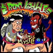 THE REBEL ASSHOLES "me against myself" CD