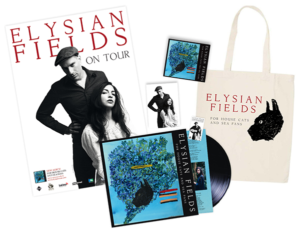 ELYSIAN FIELDS "For House Cats And Sea Fans" - Vinyl Édition Del ELYSIAN FIELDS "For House Cats And Sea Fans" - Vinyl Édition Del